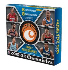 2019-20 Panini Chronicles NBA Basketball Hobby Box